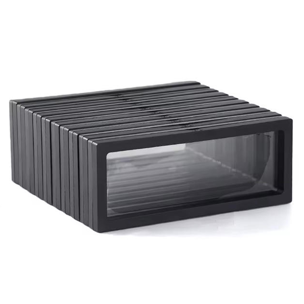 Watch Display Box - Nero 10 pezzi, Espositore a Cornice