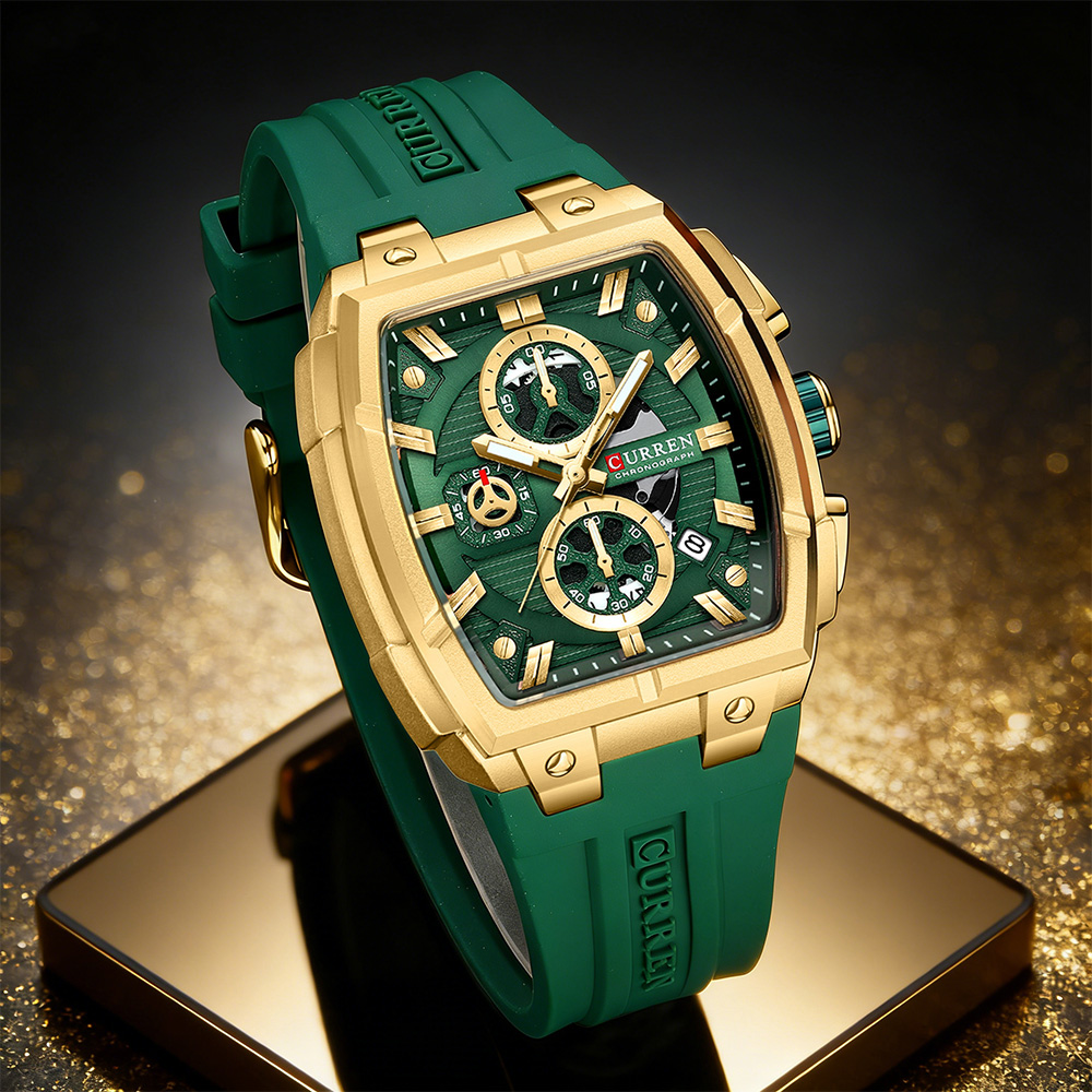 Jewellery Watches - CURREN Orologio vintage di lusso da