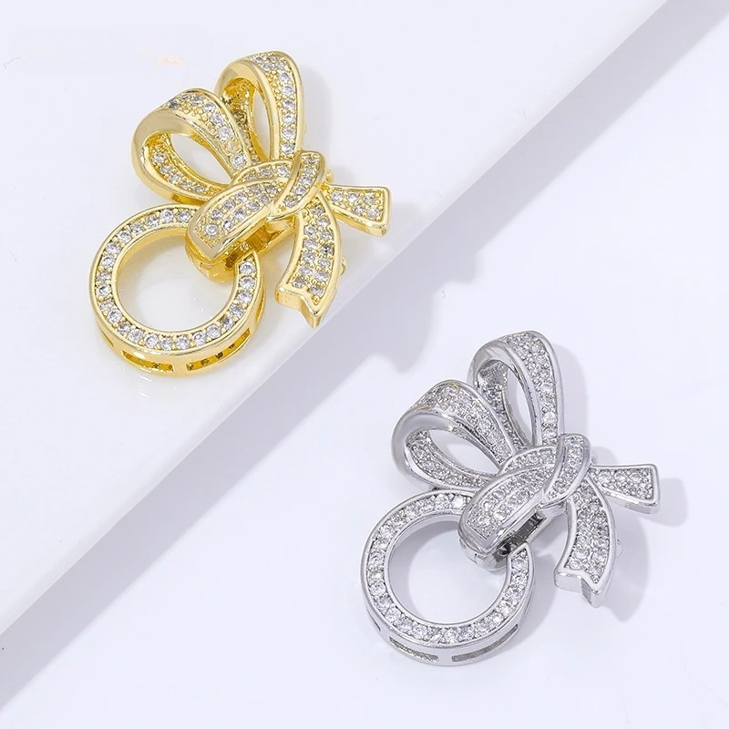 Gold Plated Ring - Chiusure a Farfalla a 3 Anelli