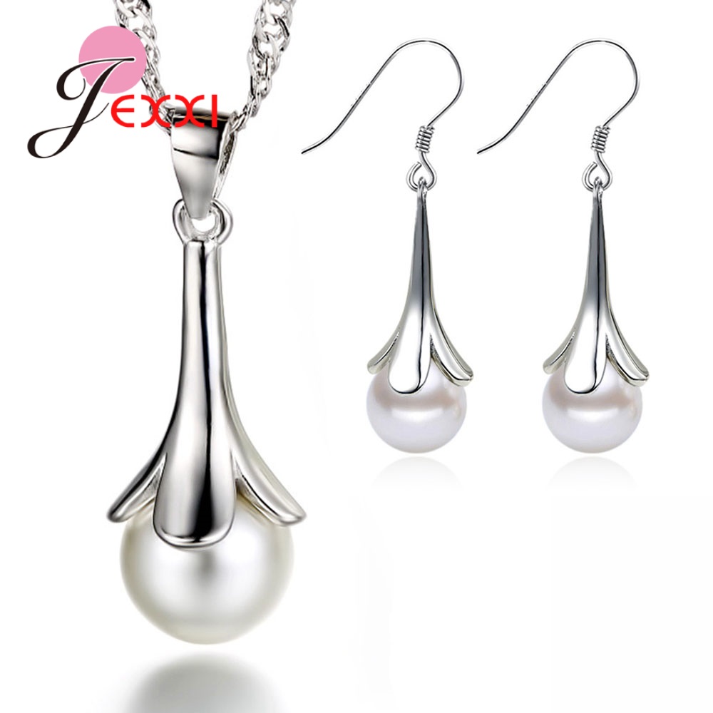 Opal Earrings Dangle - Set di gioielli in argento sterling