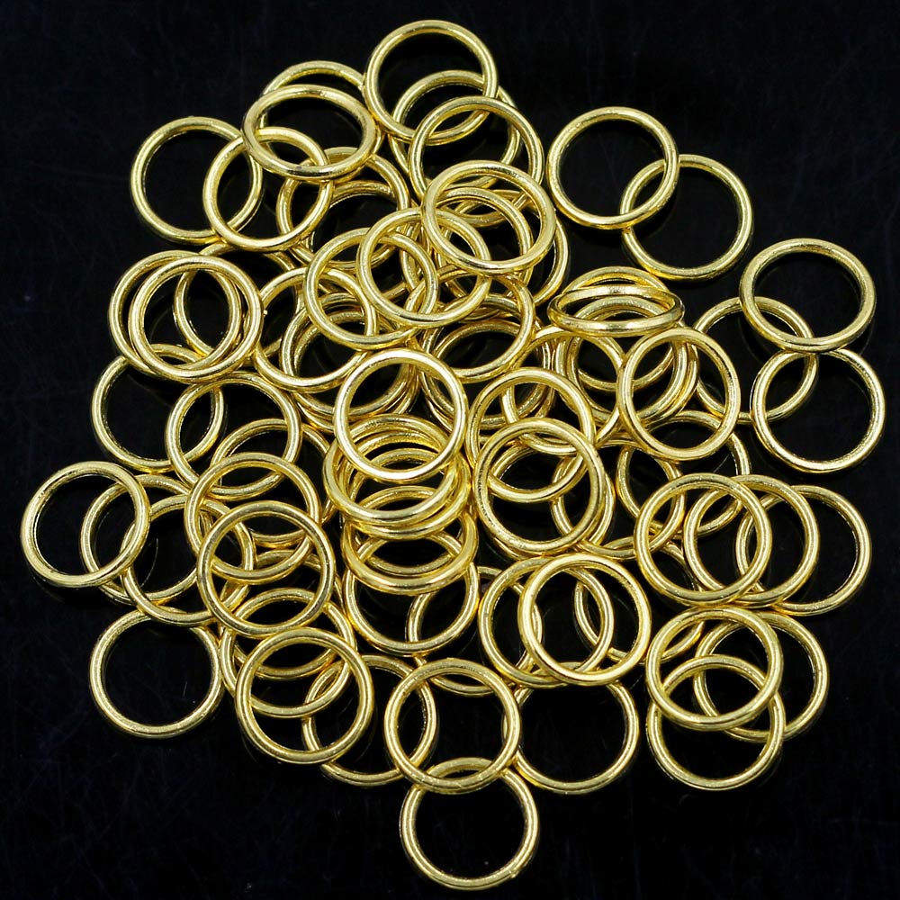 Gold Plated Ring - 500 pezzi di anelli aperti in
