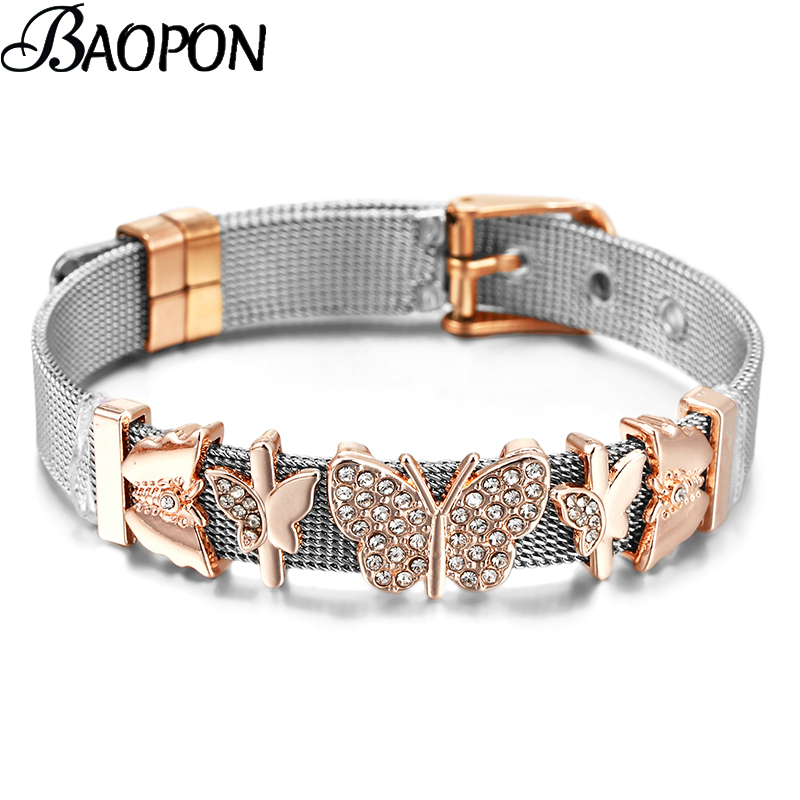 Best Jewelry Watches For Women - Braccialetti in maglia di acciaio inossidabile