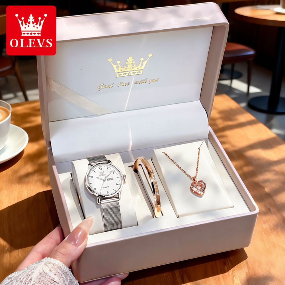 Watch Display Box - OLEVS 2996 Orologi da donna originali