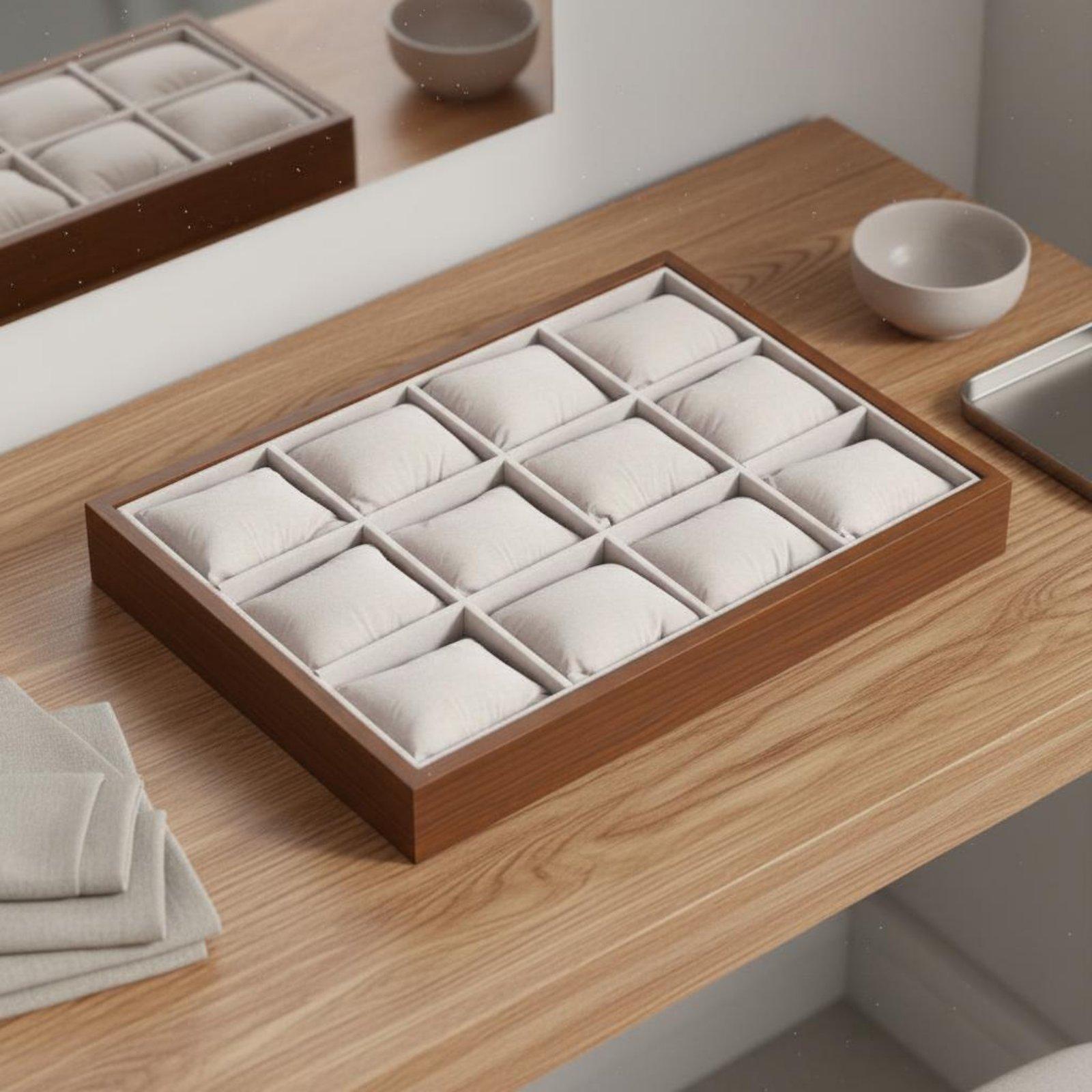 Watch Display Box - Scatola per Orologi e Gioielli, Vassoio