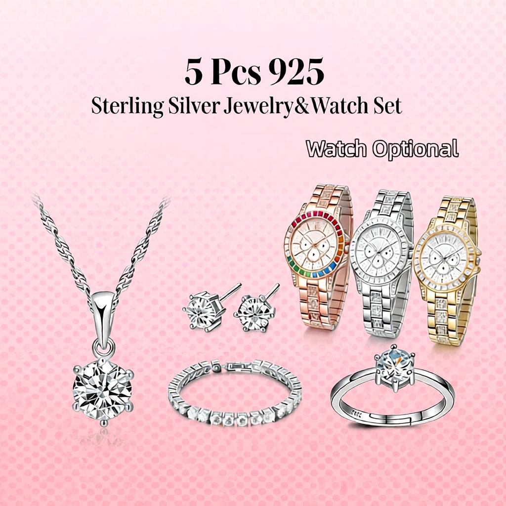 Elegante Set di Gioielli in Ar - Best Jewelry Watches For Women recensione e prezzo