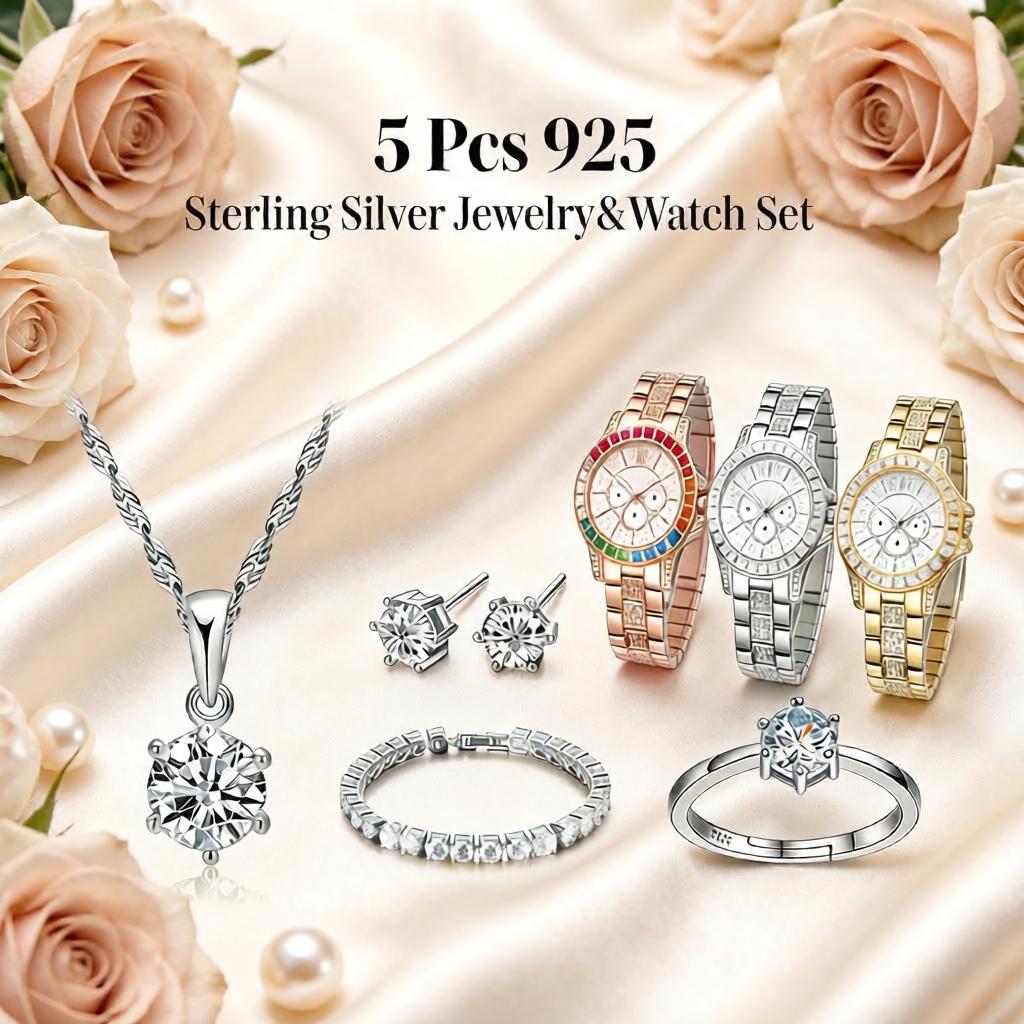 Elegante Set di Gioielli in Ar - Best Jewelry Watches For Women recensione e prezzo