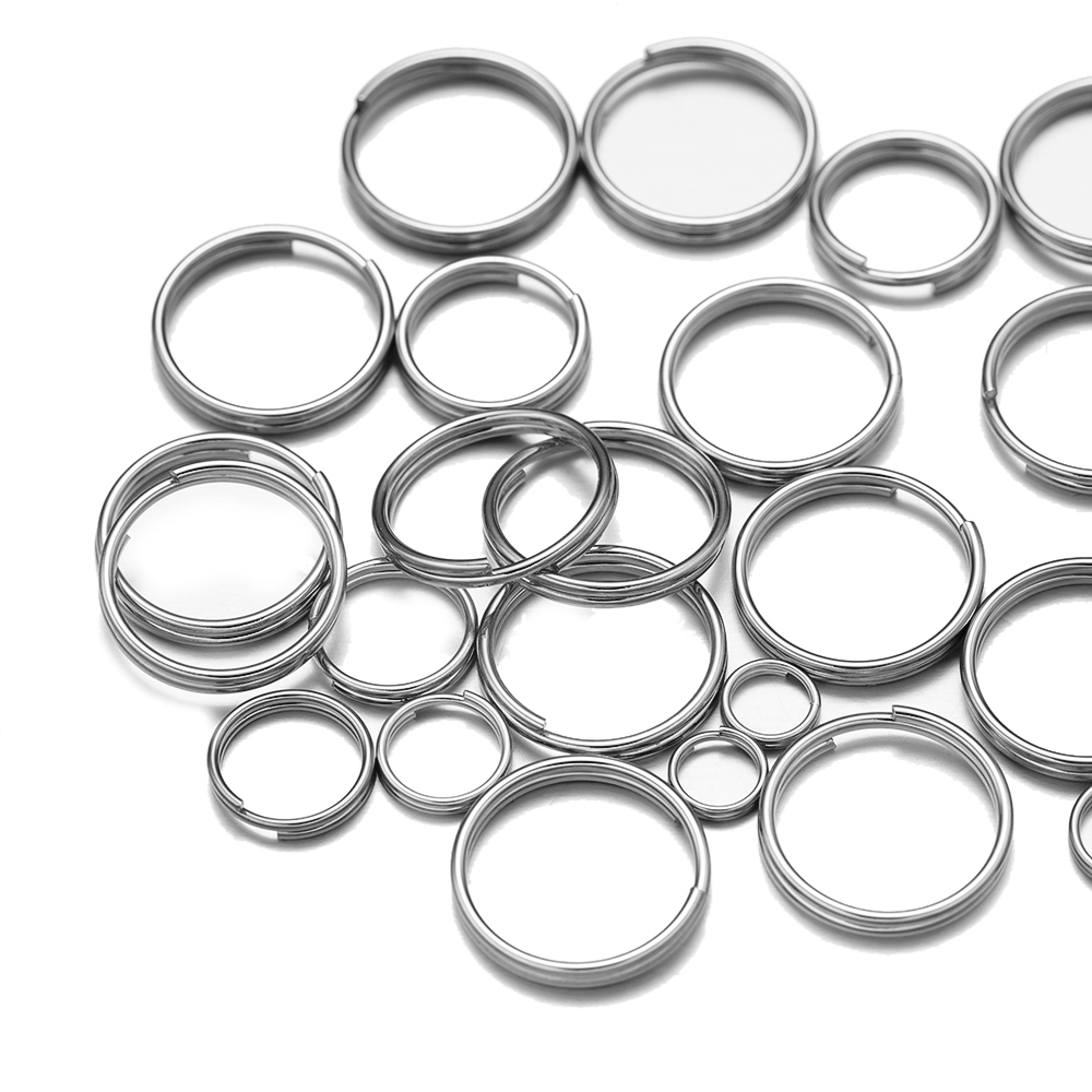 100-50 pezzi 5/6/7/8/10/15mm A - Gold Plated Ring recensione e prezzo