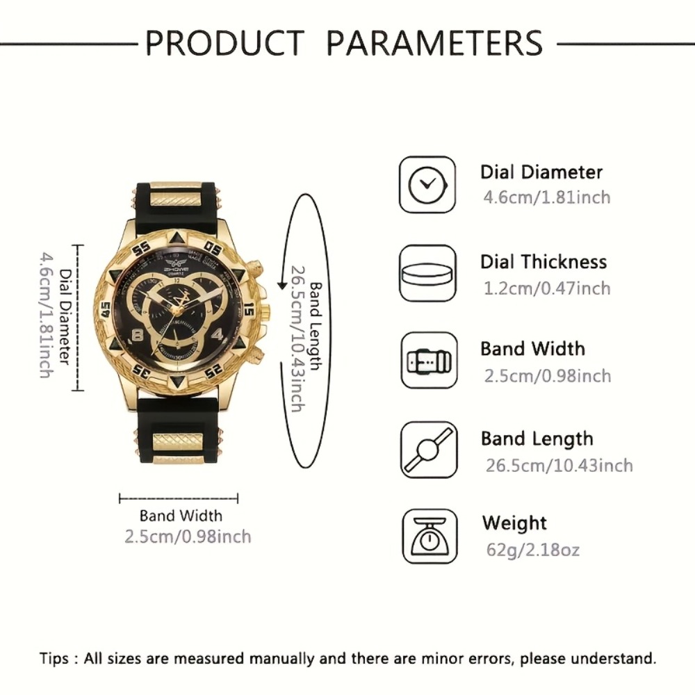 Set di Lusso da Uomo a 4 Pezzi - Mystery Jewelry Jar Watches recensione e prezzo