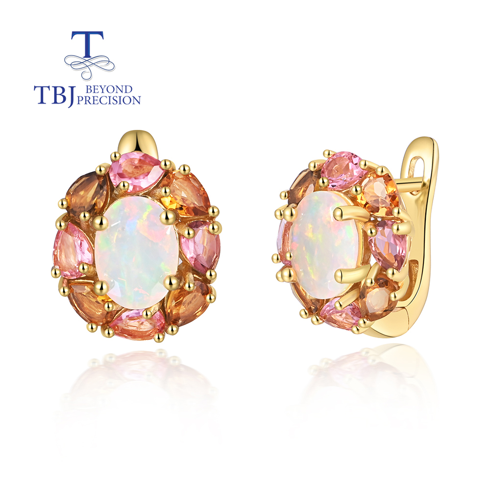 Orecchini Eleganti da Donna co - Opal Earrings Dangle recensione e prezzo