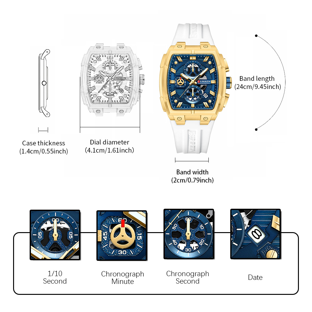 CURREN Orologio vintage di lus - Jewellery Watches recensione e prezzo