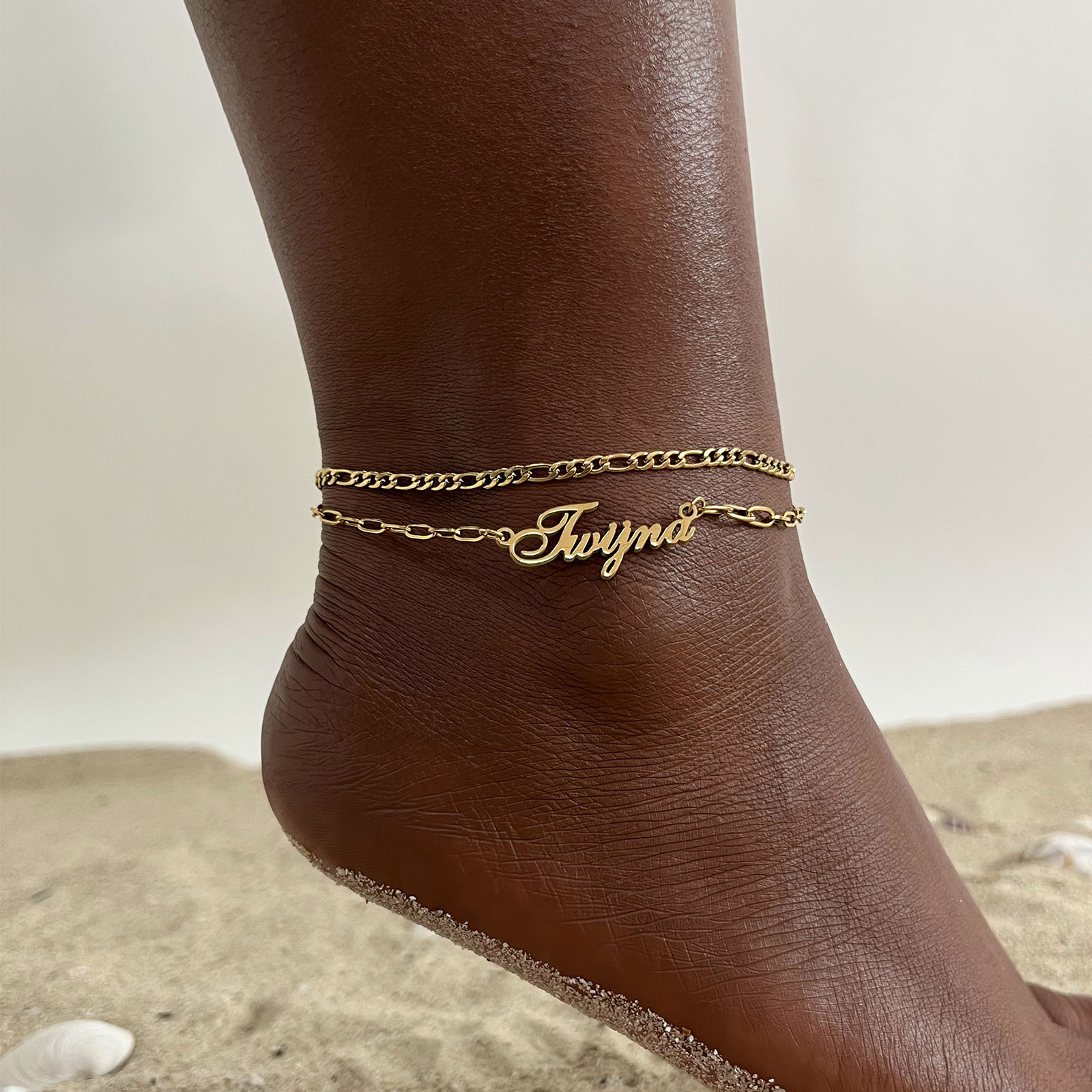 Cavigliere con nome personaliz - Anklet Foot Chain recensione e prezzo
