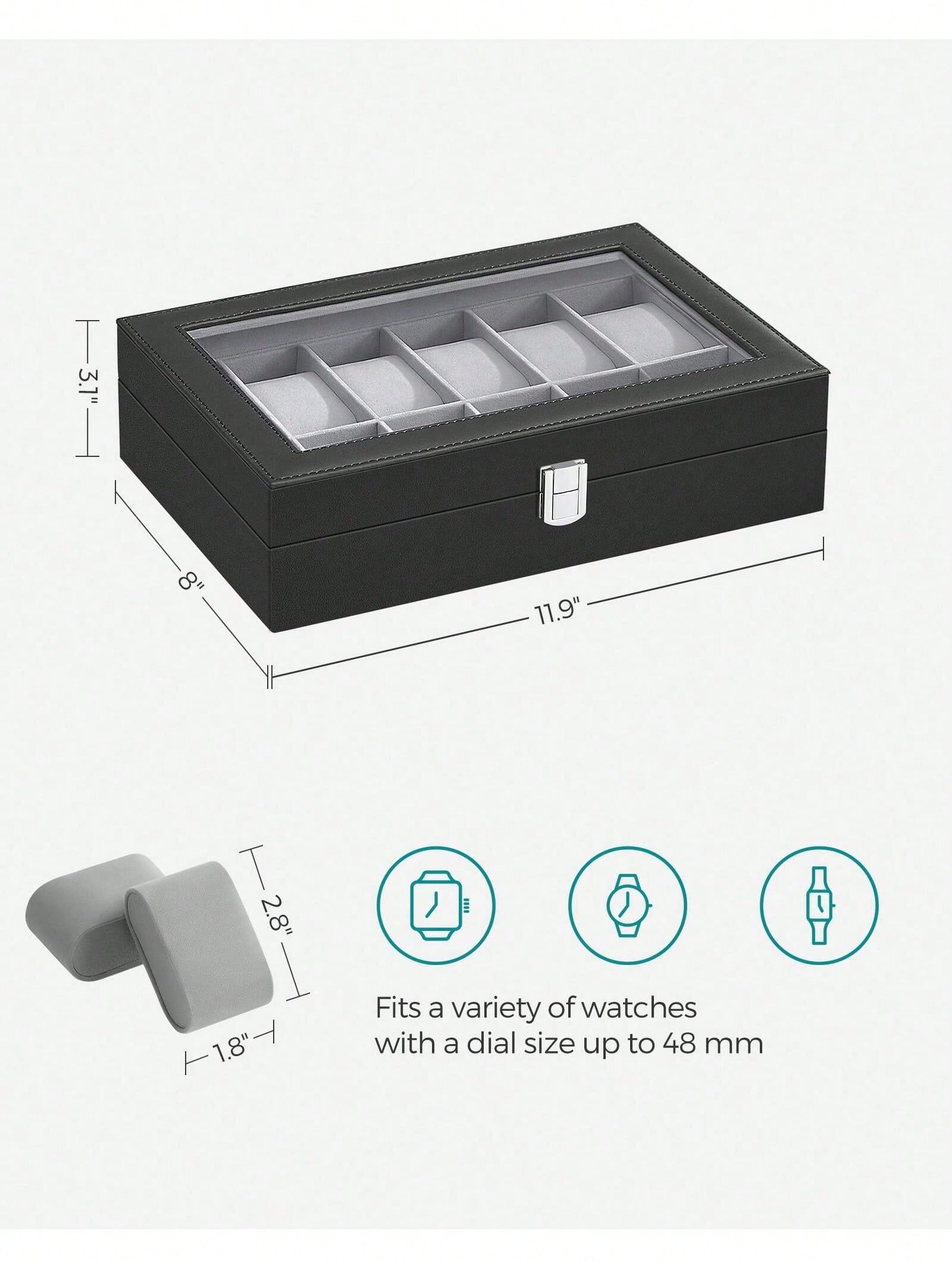 Scatola Porta Orologi a 12 Sco - Watch Display Box recensione e prezzo
