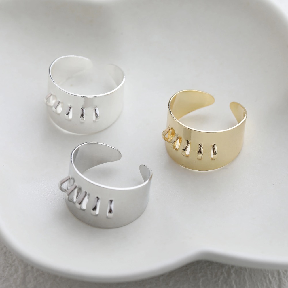 4 pezzi di impostazioni per an - Gold Plated Ring recensione e prezzo