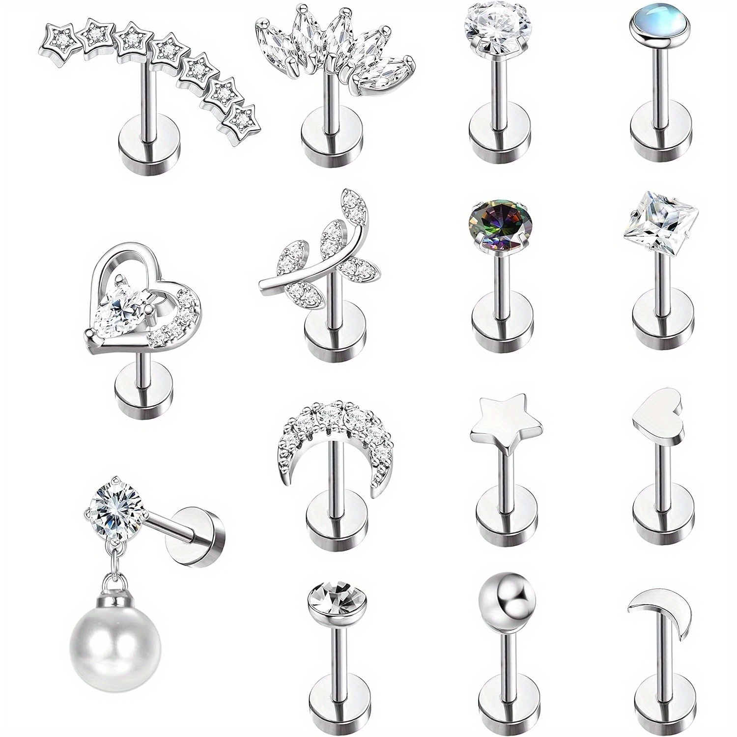 Drperfect Orecchini a bottone  - Opal Earrings Dangle recensione e prezzo