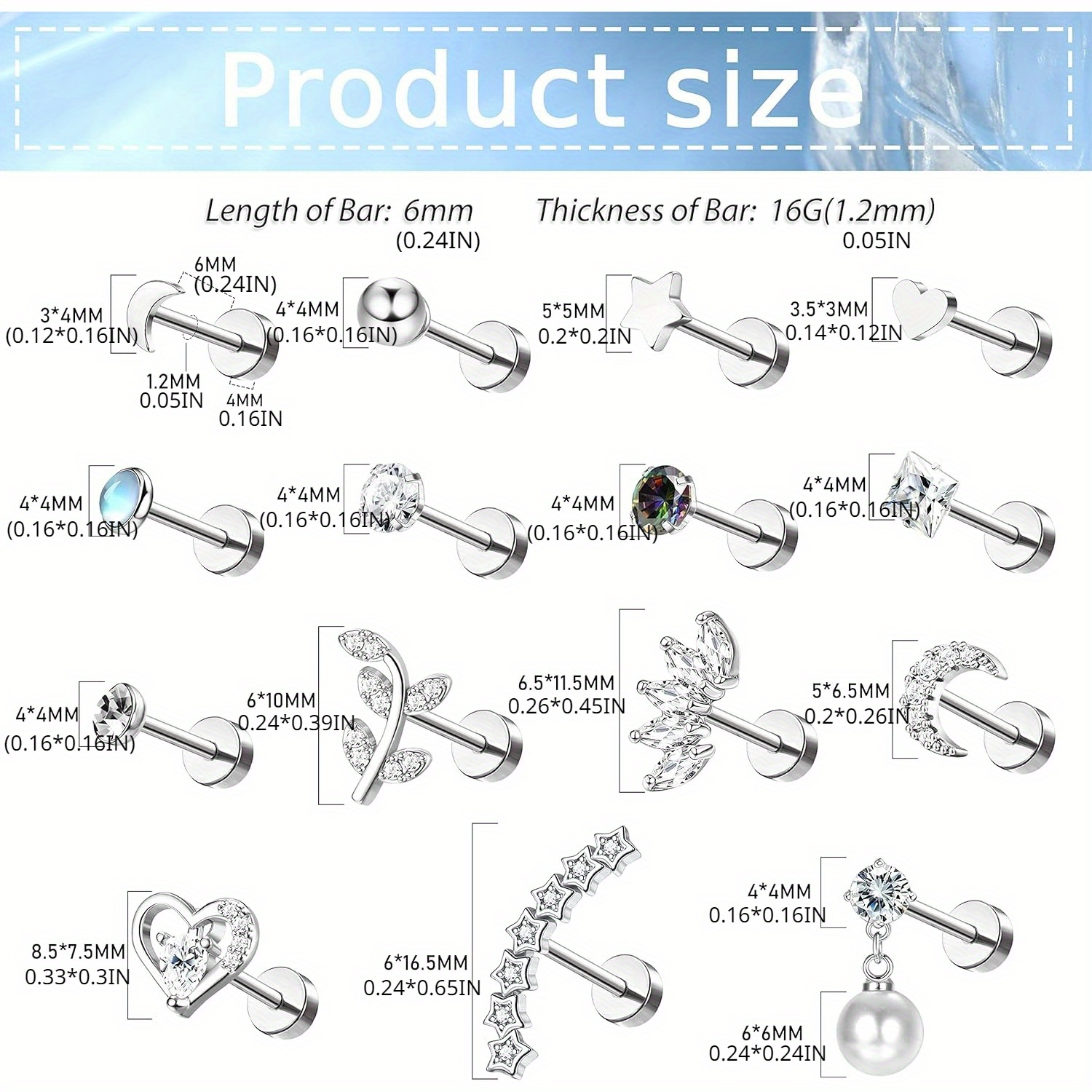 Drperfect Orecchini a bottone  - Opal Earrings Dangle recensione e prezzo