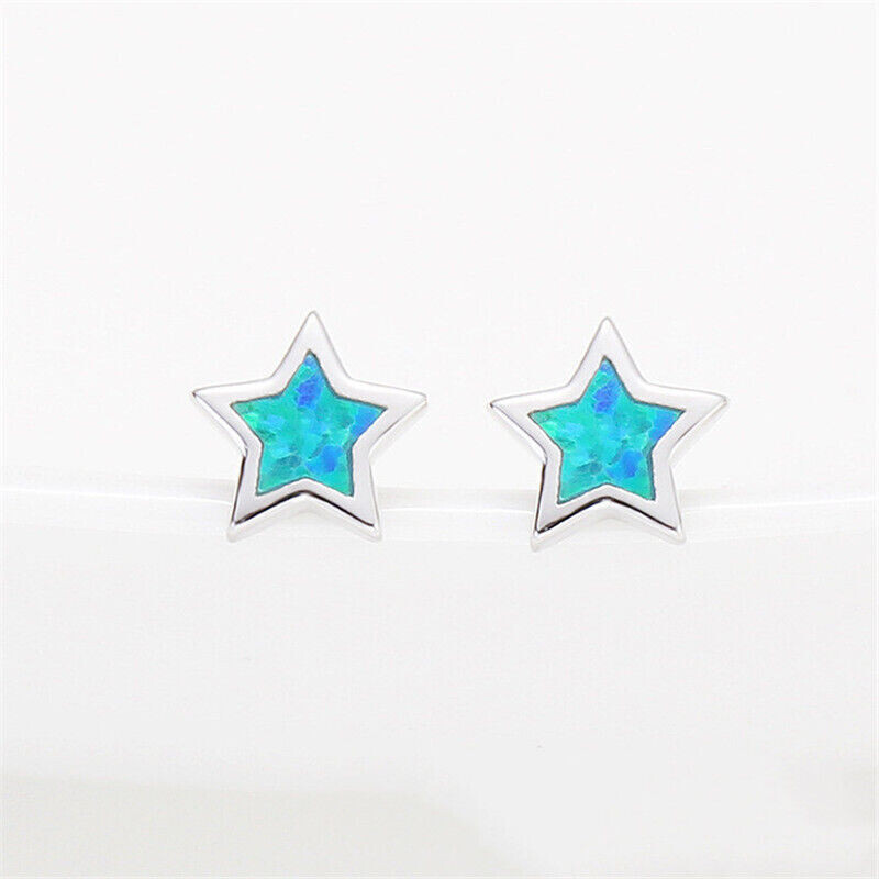 1 paio di orecchini a bottone  - Opal Earrings Dangle recensione e prezzo