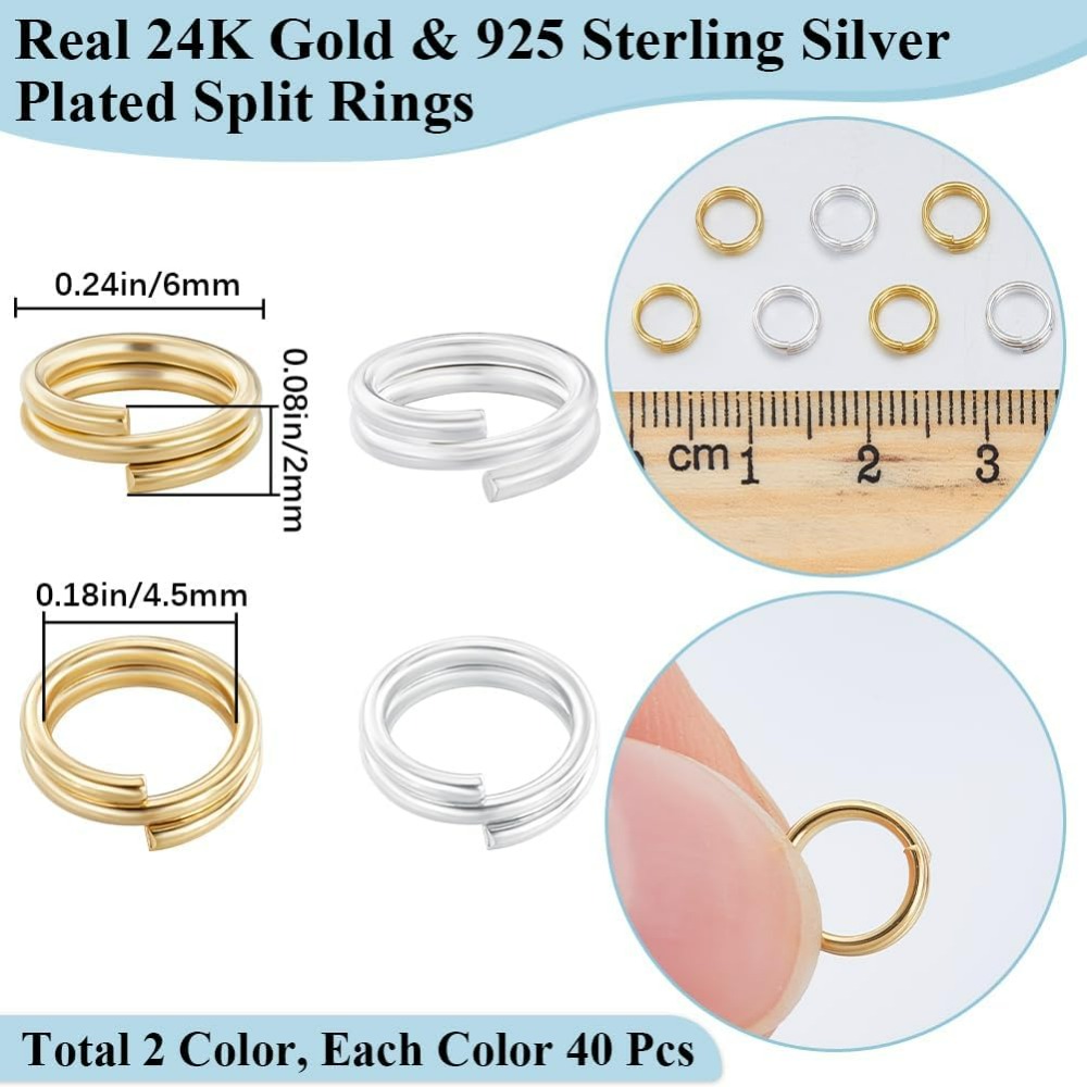 1 scatola da 80 pezzi Anello d - Gold Plated Ring recensione e prezzo