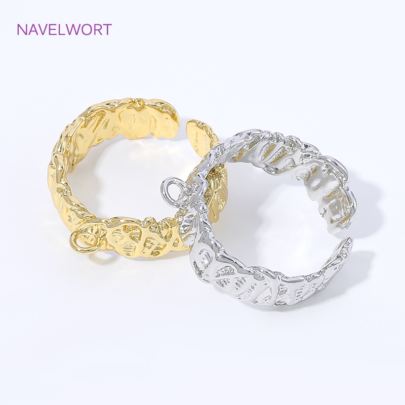 Anelli aperti a strisce in ott - Gold Plated Ring recensione e prezzo