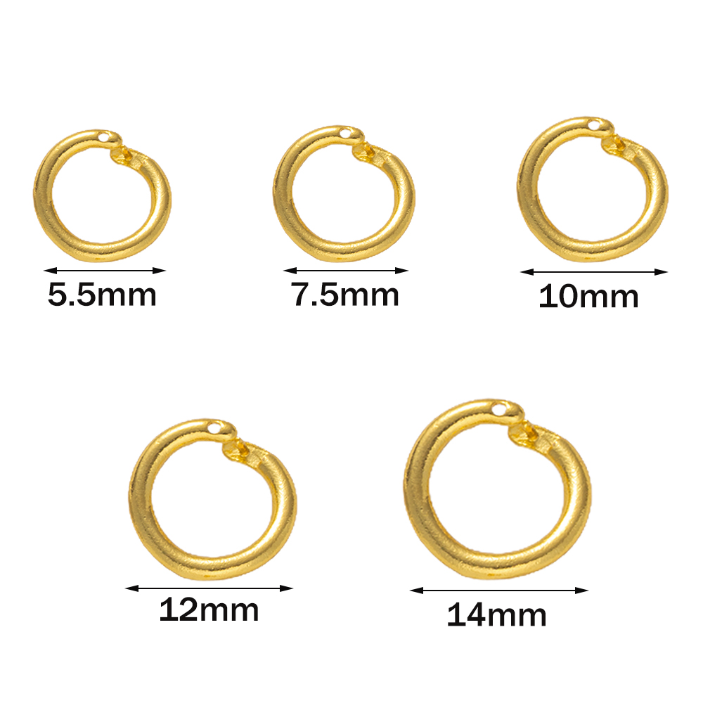10 Pezzi Anelli di Giunzione R - Gold Plated Ring recensione e prezzo