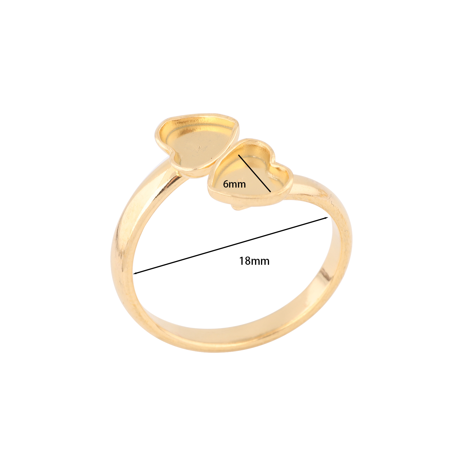 10 pezzi in acciaio inossidabi - Gold Plated Ring recensione e prezzo