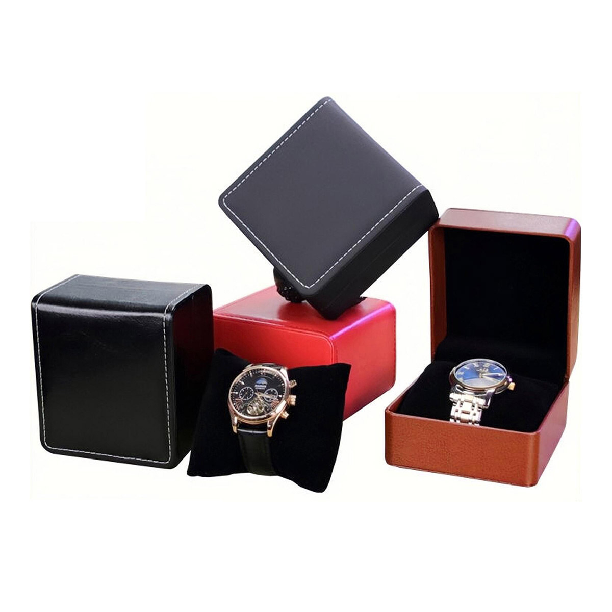 Scatola per orologi in pelle d - Best Jewelry Watches For Women recensione e prezzo
