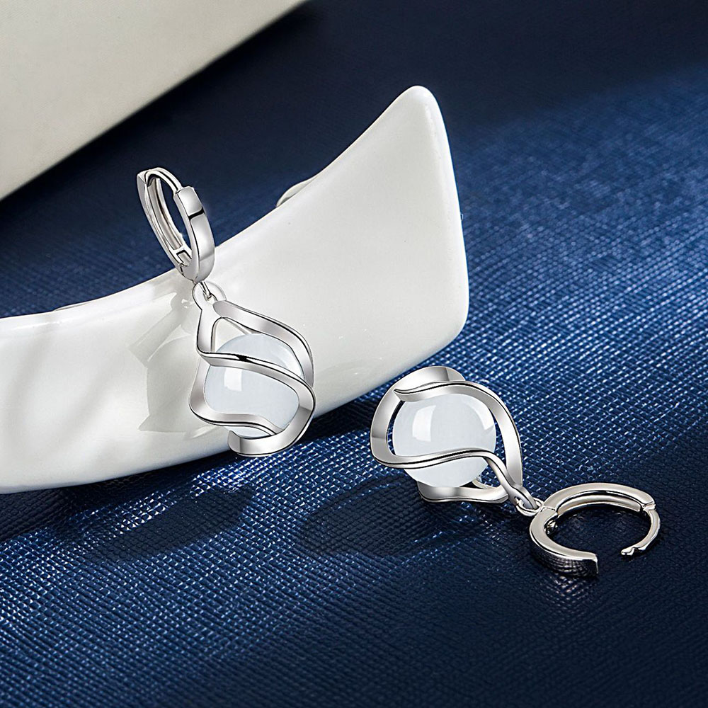 Nuovi orecchini da donna in ar - Opal Earrings Dangle recensione e prezzo