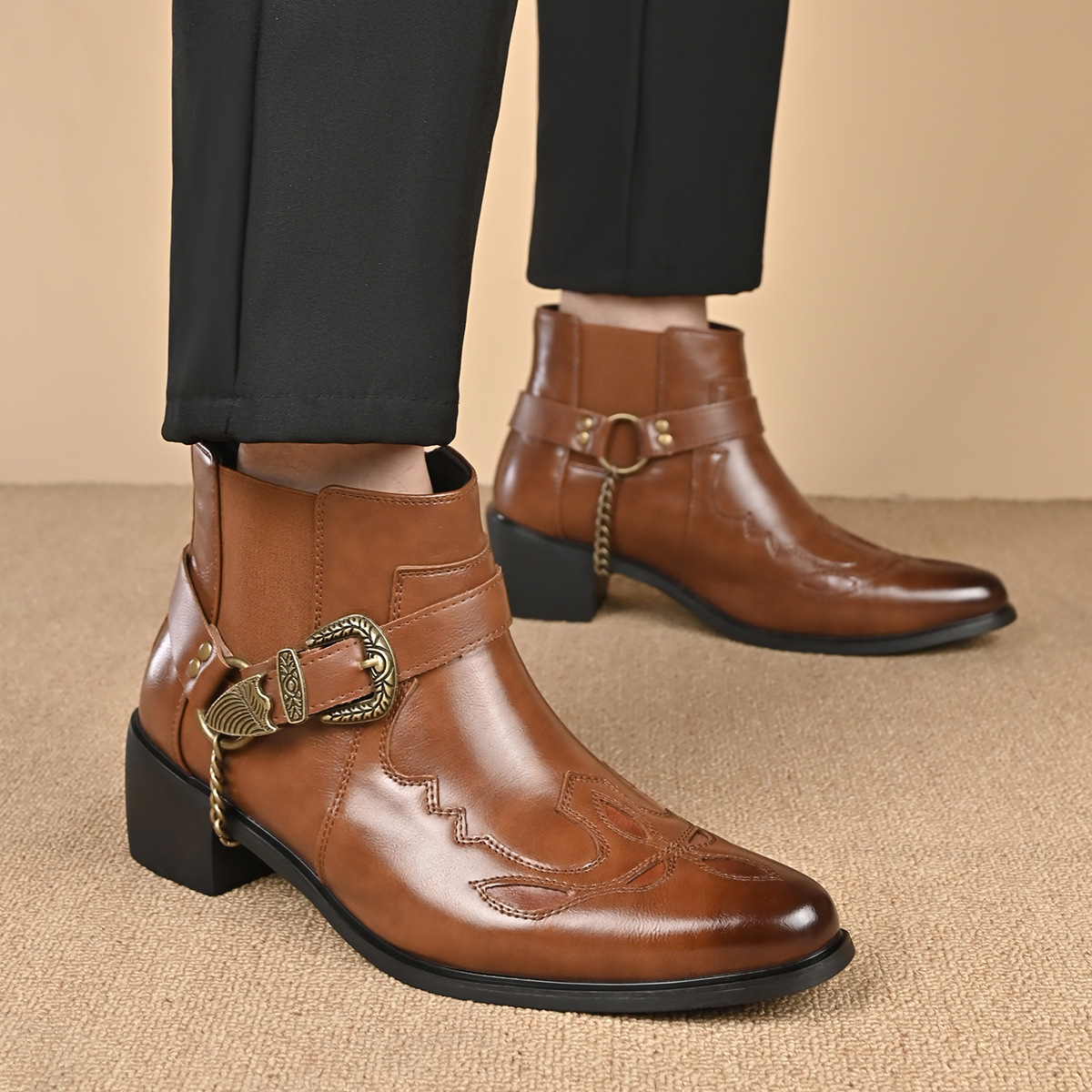 Stivali da Cowboy Vintage da U - Anklet Foot Chain recensione e prezzo