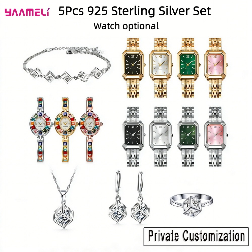Set di Lusso in Argento Sterli - Best Jewelry Watches For Women recensione e prezzo