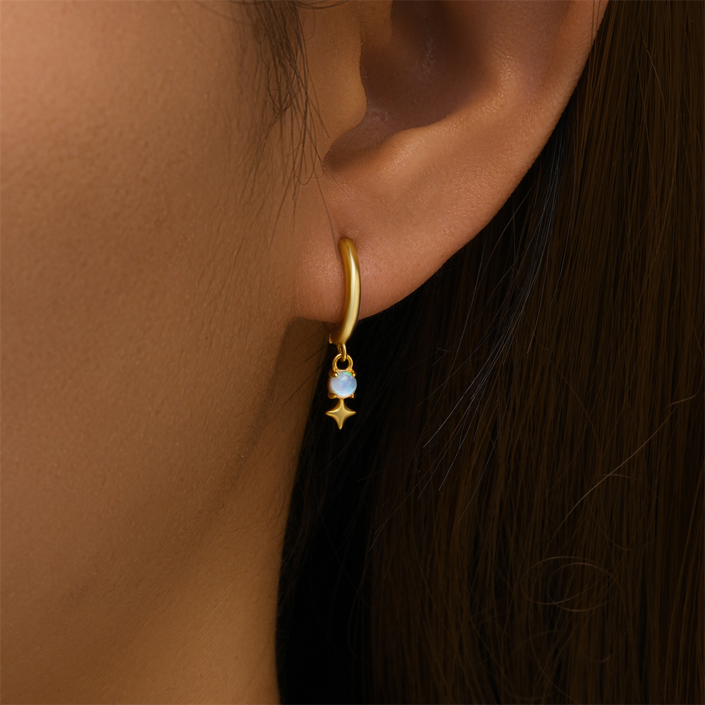 ROXI Opale Bianco Goccia Orecc - Opal Earrings Dangle recensione e prezzo