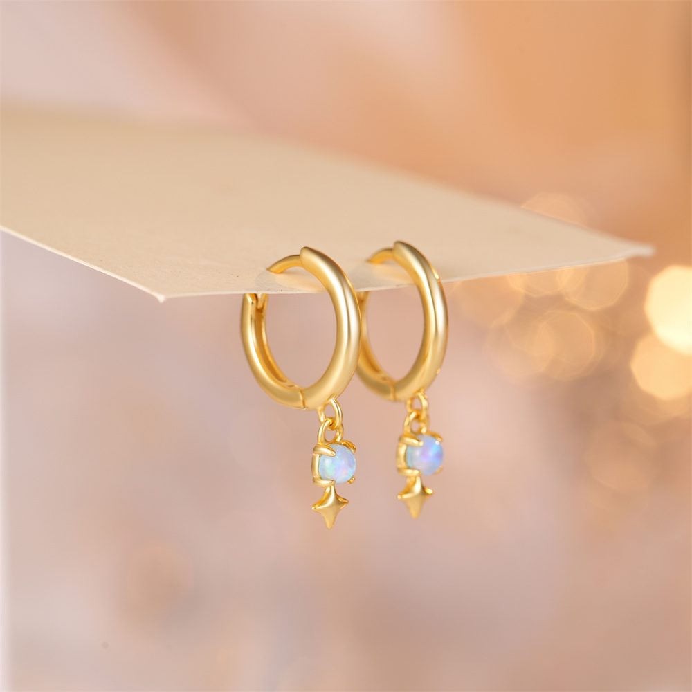 ROXI Opale Bianco Goccia Orecc - Opal Earrings Dangle recensione e prezzo